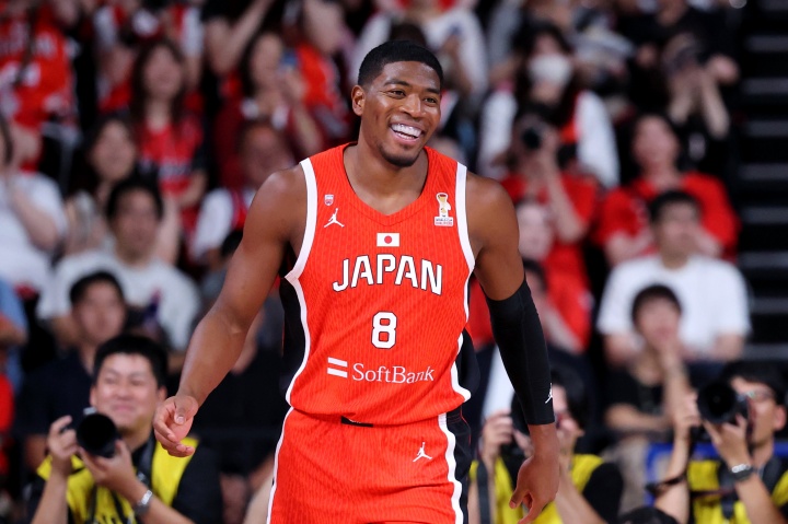 八村前11投全中砍29分助日本男篮大胜沙特 霍金斯21分 河村9中2